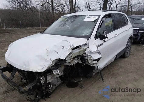 2022 Volkswagen Tiguan 2.0T S из США, поврежденный, VIN 3VV0B7AX5NM124043